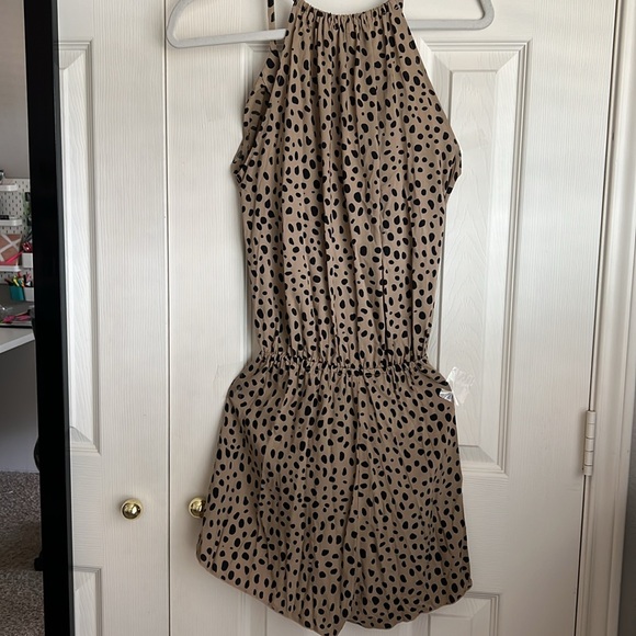 Leopard print romper by Khush - Picture 4 of 6
